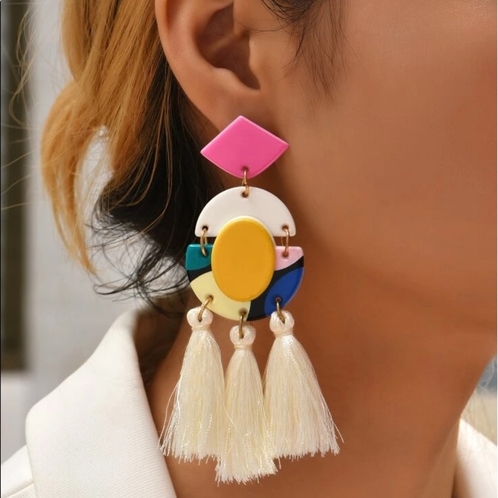 🌟Cute🌟 New Tassel Drop Earrings